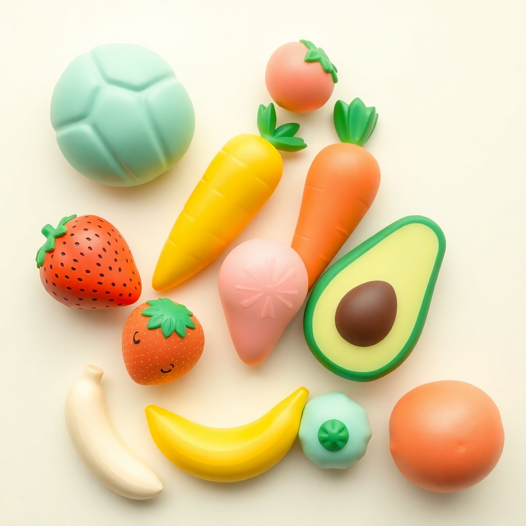 Best Fruit & Veggie Squishies for a Market Haul